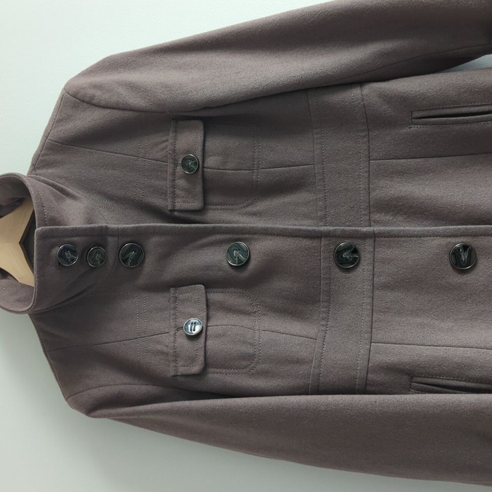 Kenneth Cole Reaction blend Wool Peacoat M - Picture 4 of 7